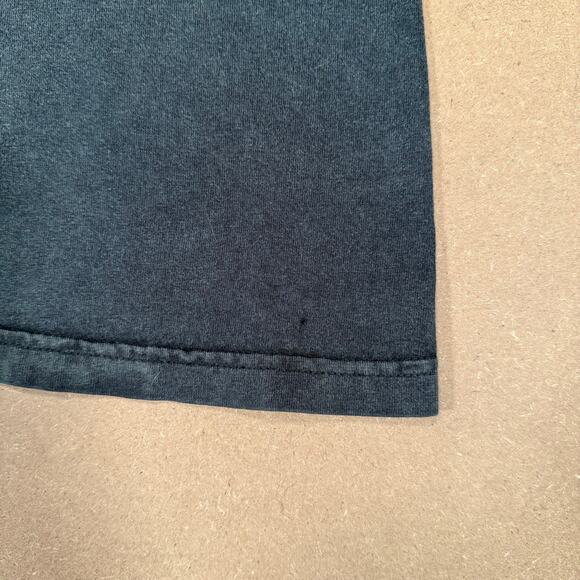 Vintage Southfield Police Officers Association Shirt Eagle Michigan Faded Black - Picture 4 of 8